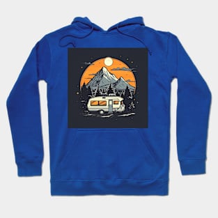 Van Life Glamping Digital Nomad Hoodie